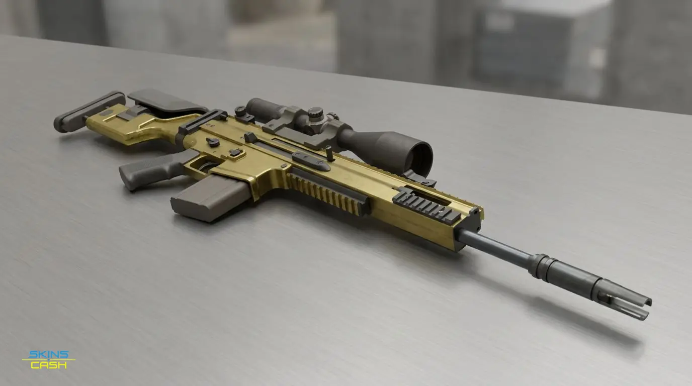 SCAR-20 | Brass — Product view