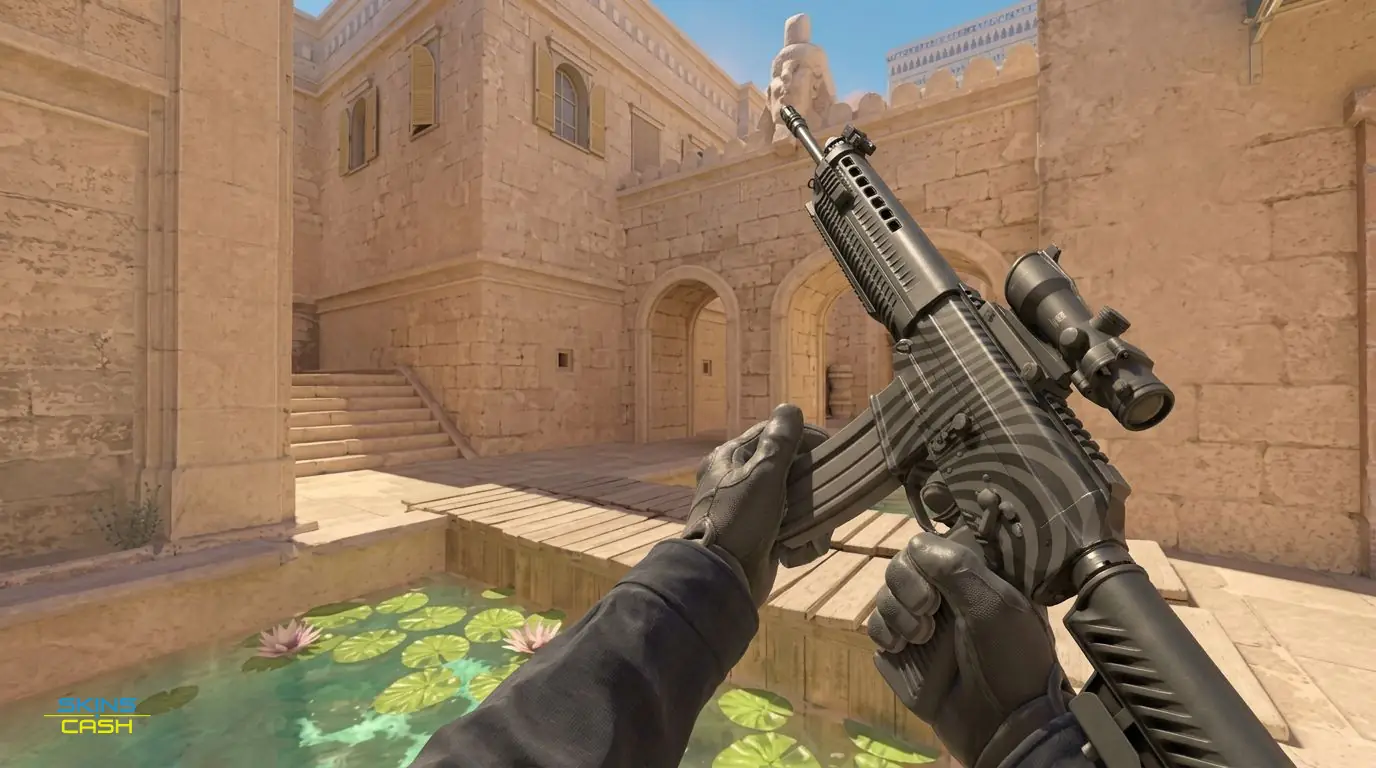 SG 553 | Hypnotic — In-game inspect