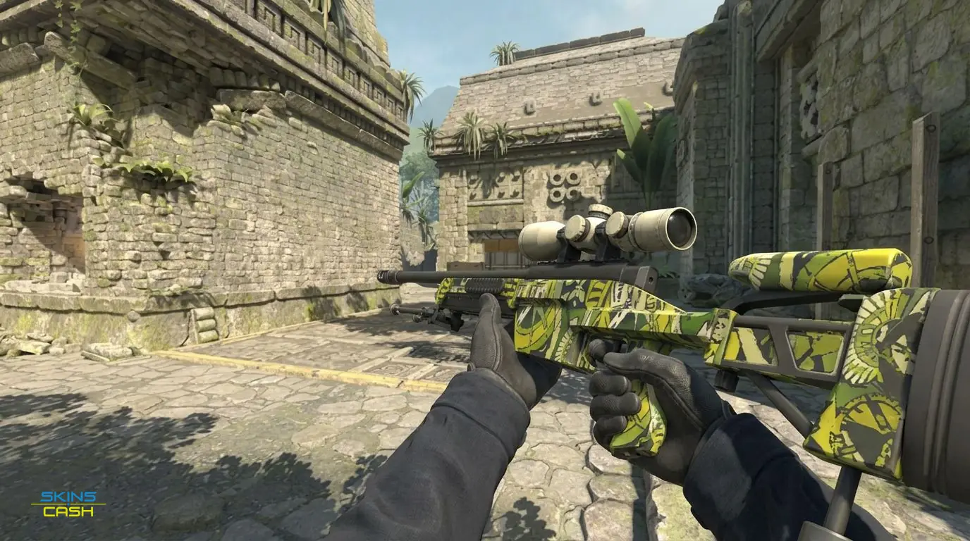 SSG 08 | Spring Twilly — In-game inspect
