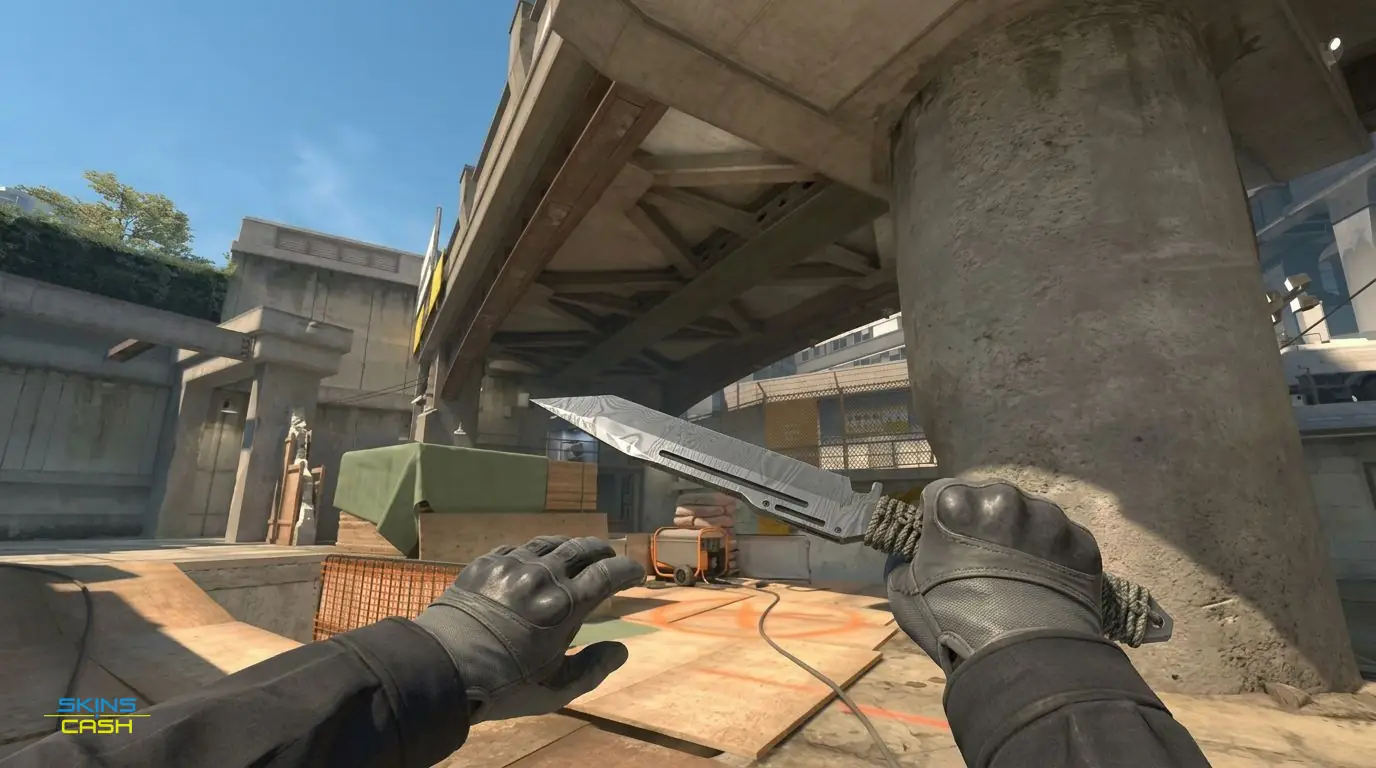 ★ Paracord Knife | Damascus Steel — In-game inspect