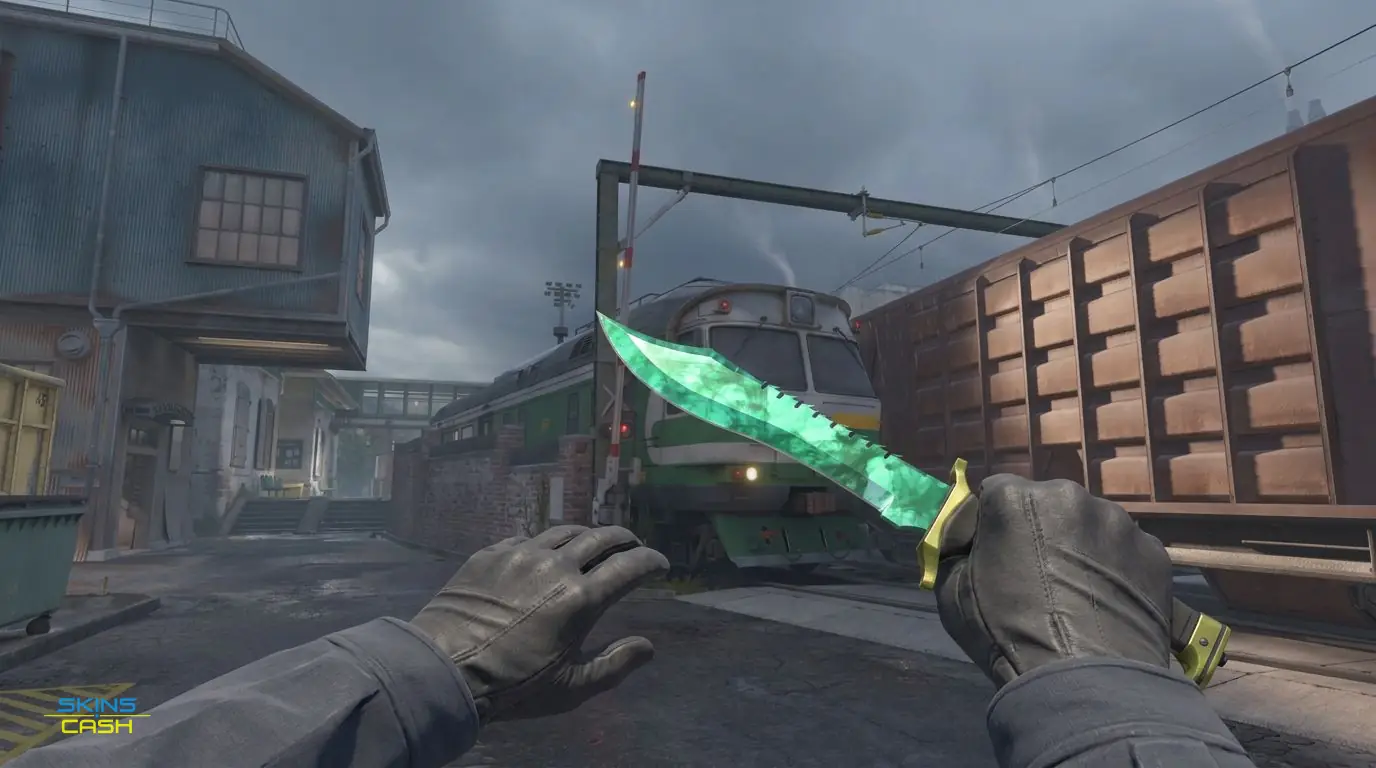 ★ Bowie Knife | Gamma Doppler Phase 2 — In-game inspect
