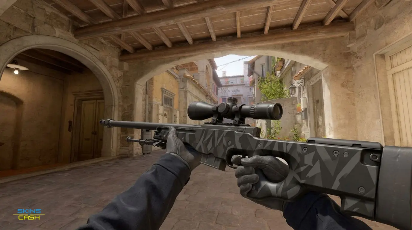 AWP | Graphite — In-game inspect