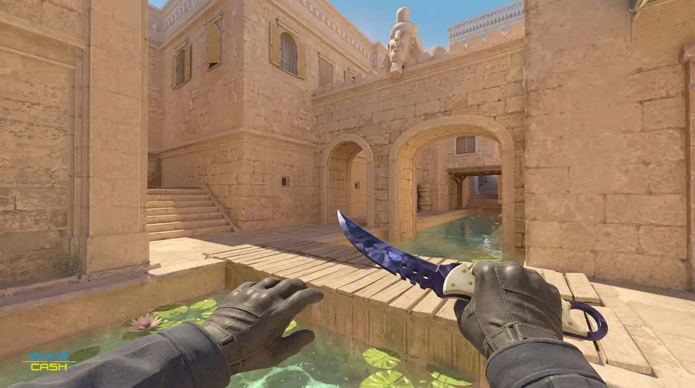 ★ Talon Knife | Doppler Black Pearl — In-game inspect
