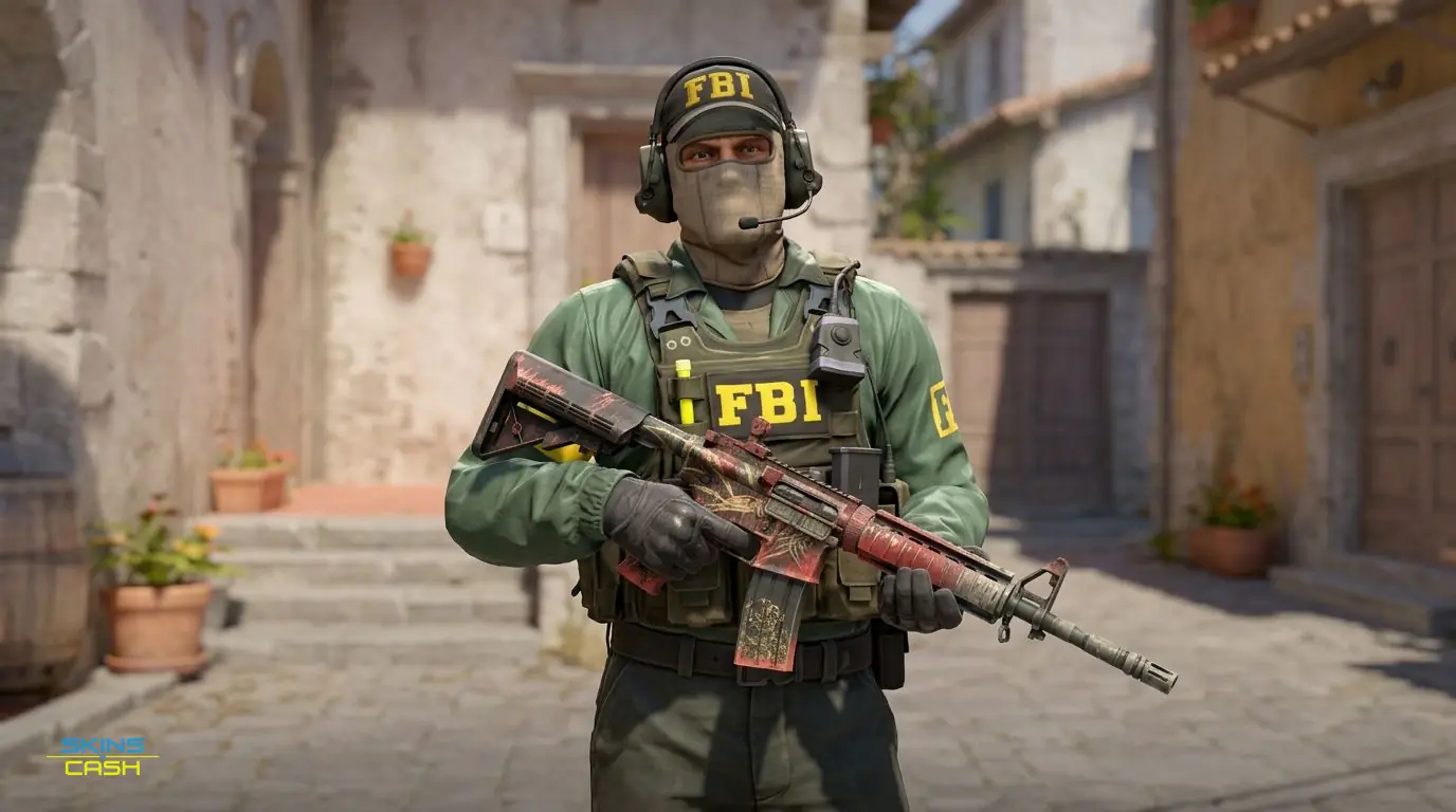 M4A4 | Tooth Fairy — In the field