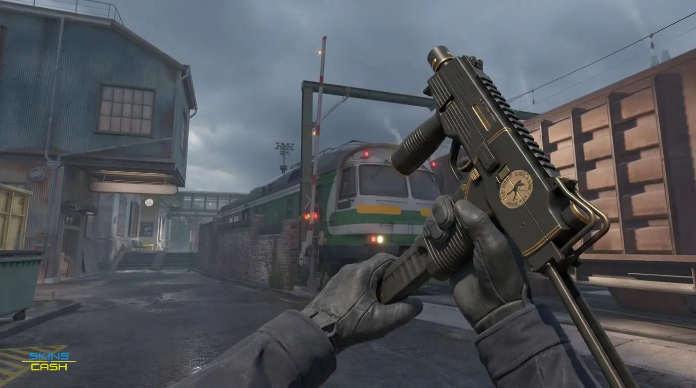 MP9 | Broken Record — In-game inspect