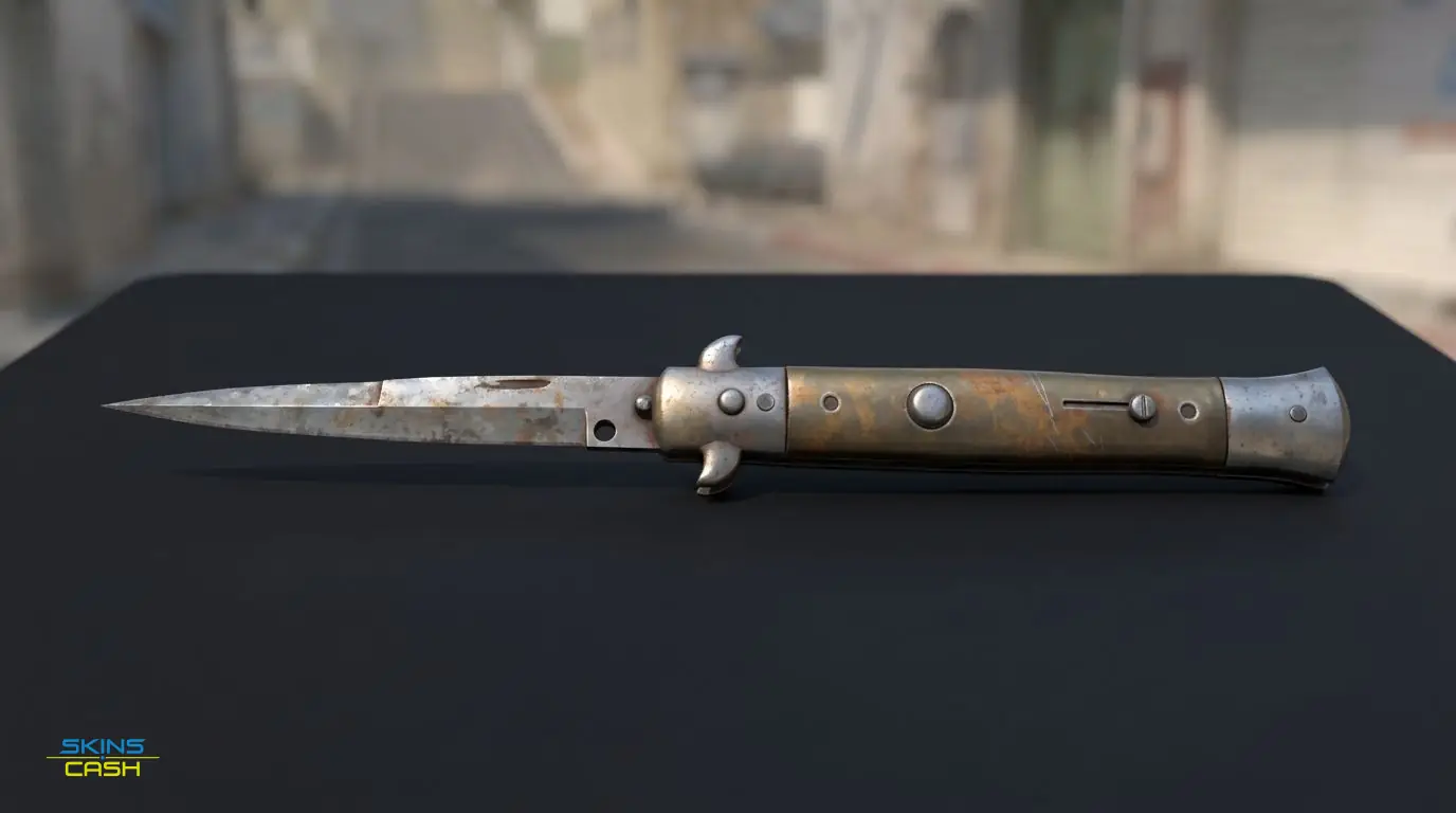 ★ Stiletto Knife | Rust Coat — Product view