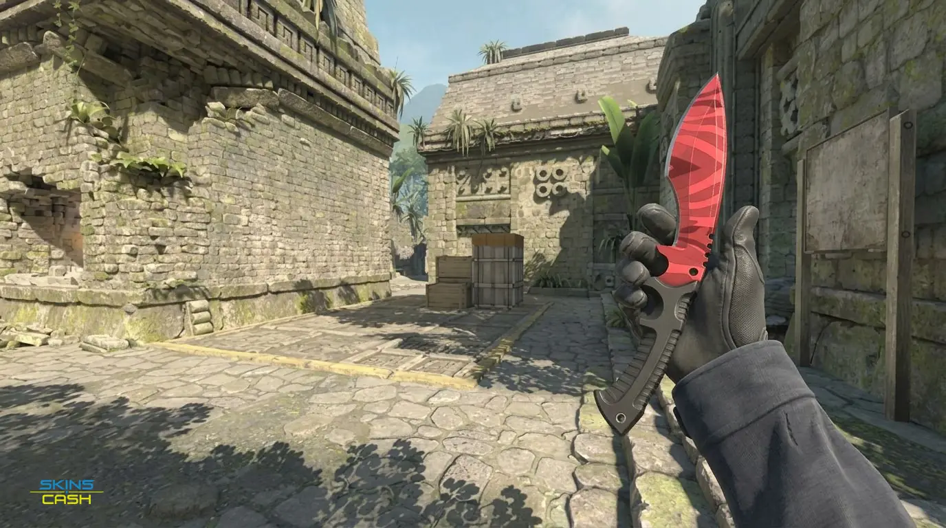 ★ Kukri Knife | Slaughter — In-game inspect