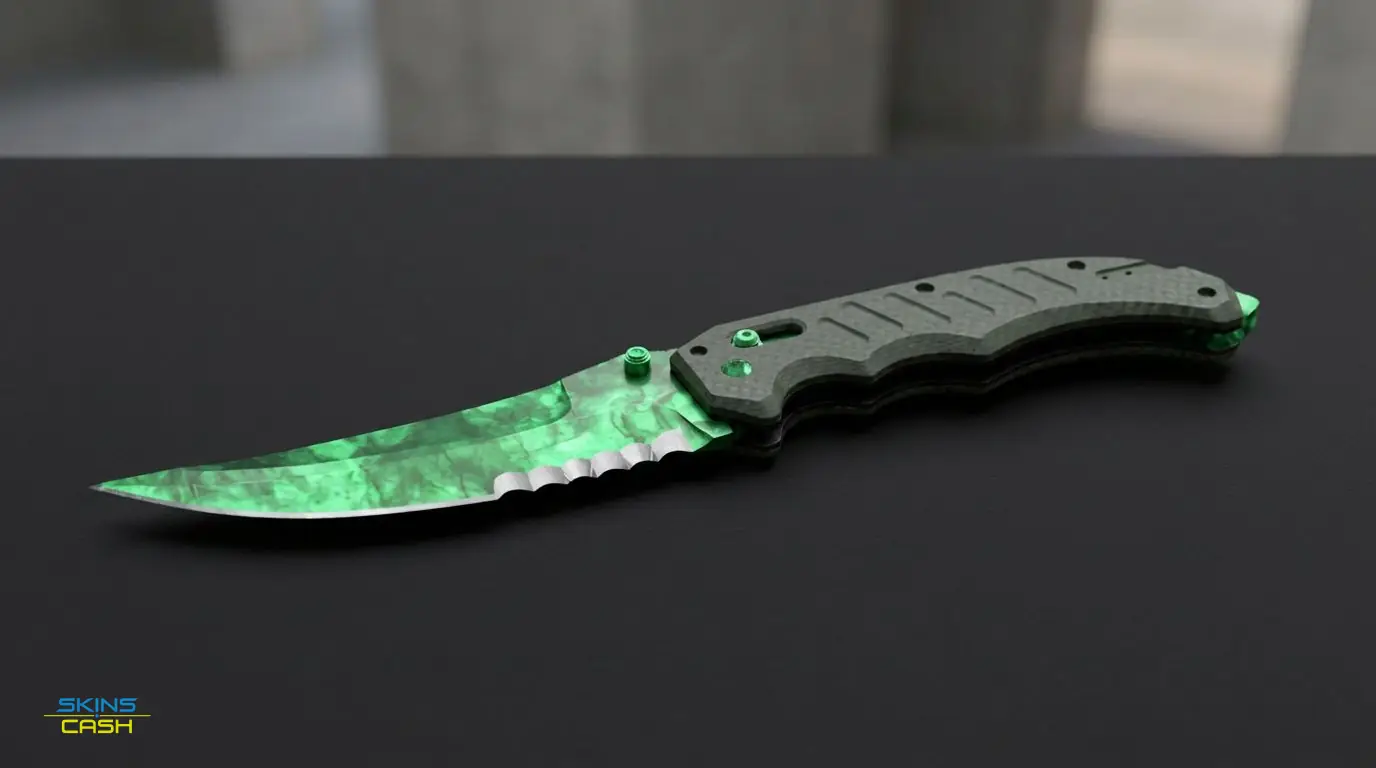 ★ Flip Knife | Gamma Doppler Emerald — Product view