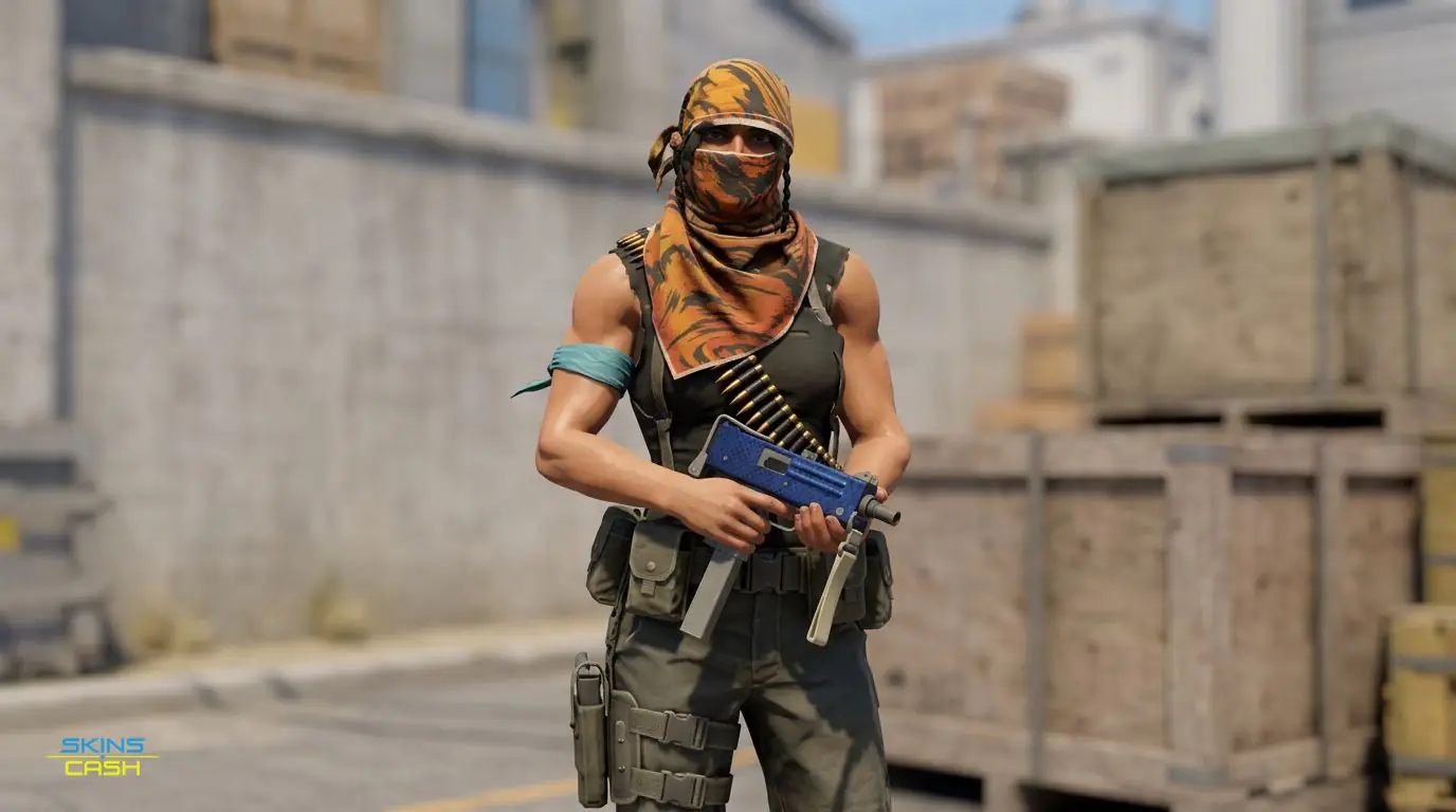 MAC-10 | Lapis Gator — In the field