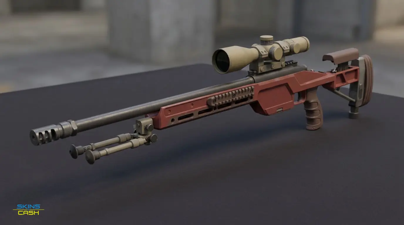 SSG 08 | Red Stone — Product view