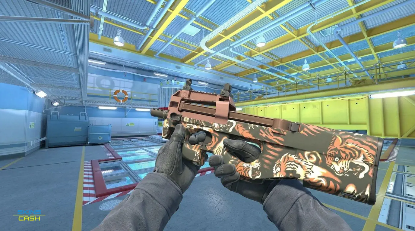 P90 | Tiger Pit — In-game inspect