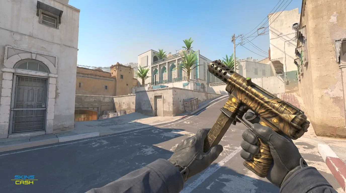 Tec-9 | Mummy's Rot — In-game inspect