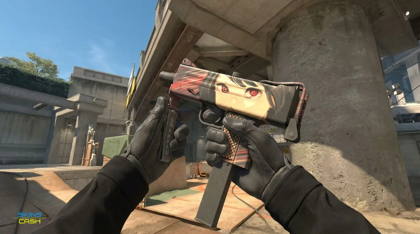 MAC-10 | Sakkaku — In-game inspect