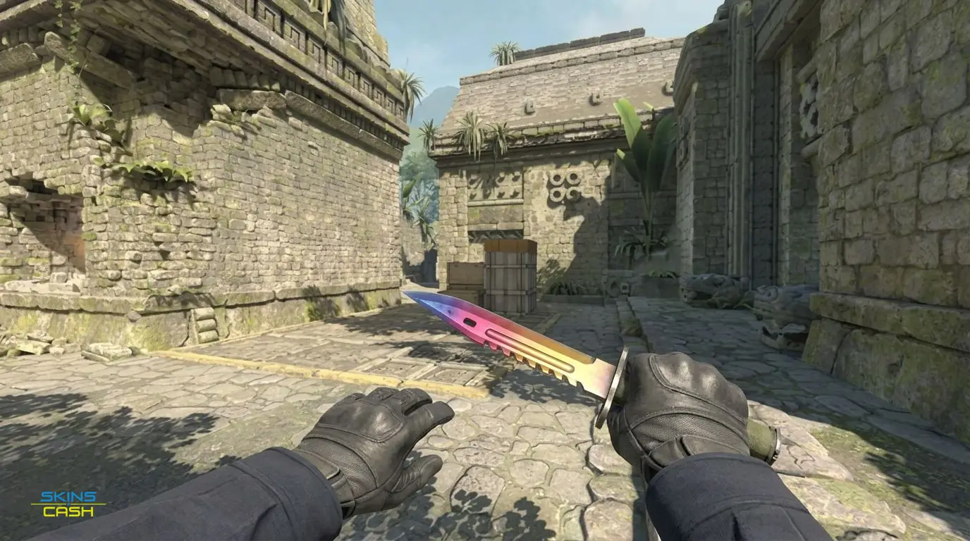 ★ Bayonet | Fade — In-game inspect