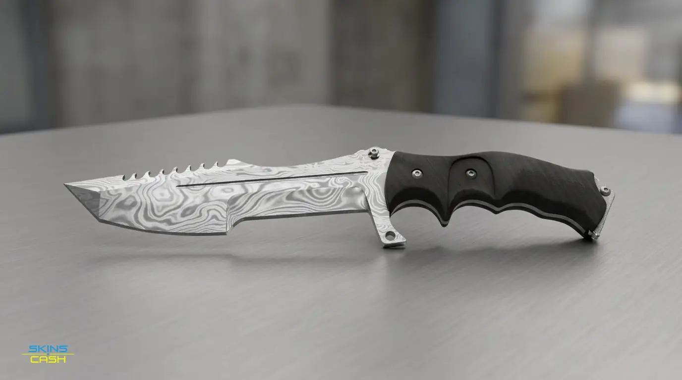 ★ Huntsman Knife | Damascus Steel — Product view