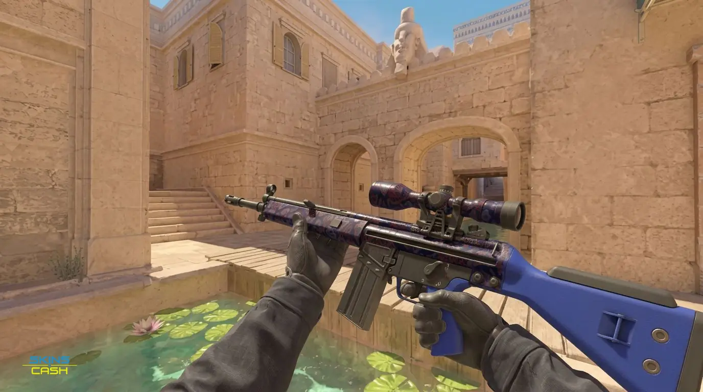 G3SG1 | Violet Murano — In-game inspect