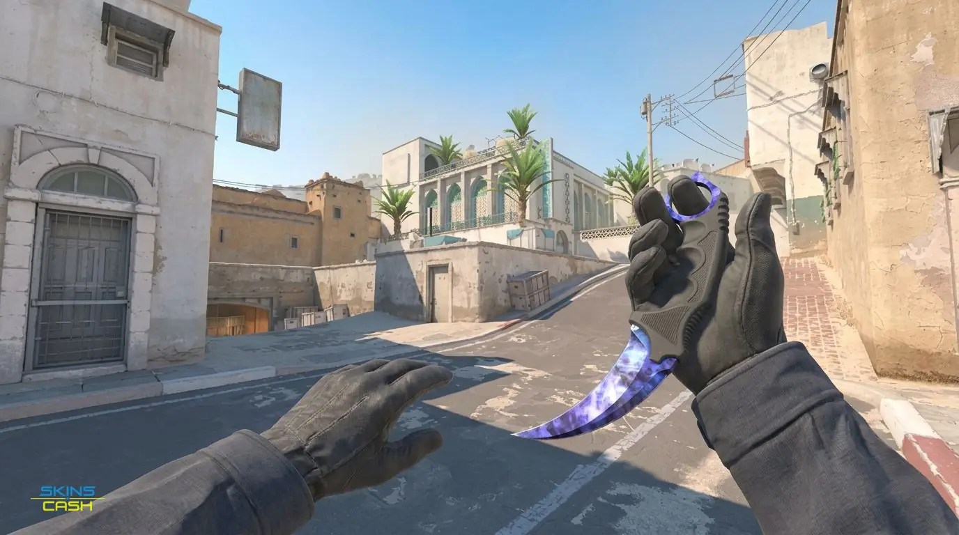 ★ Karambit | Doppler Phase 3 — In-game inspect