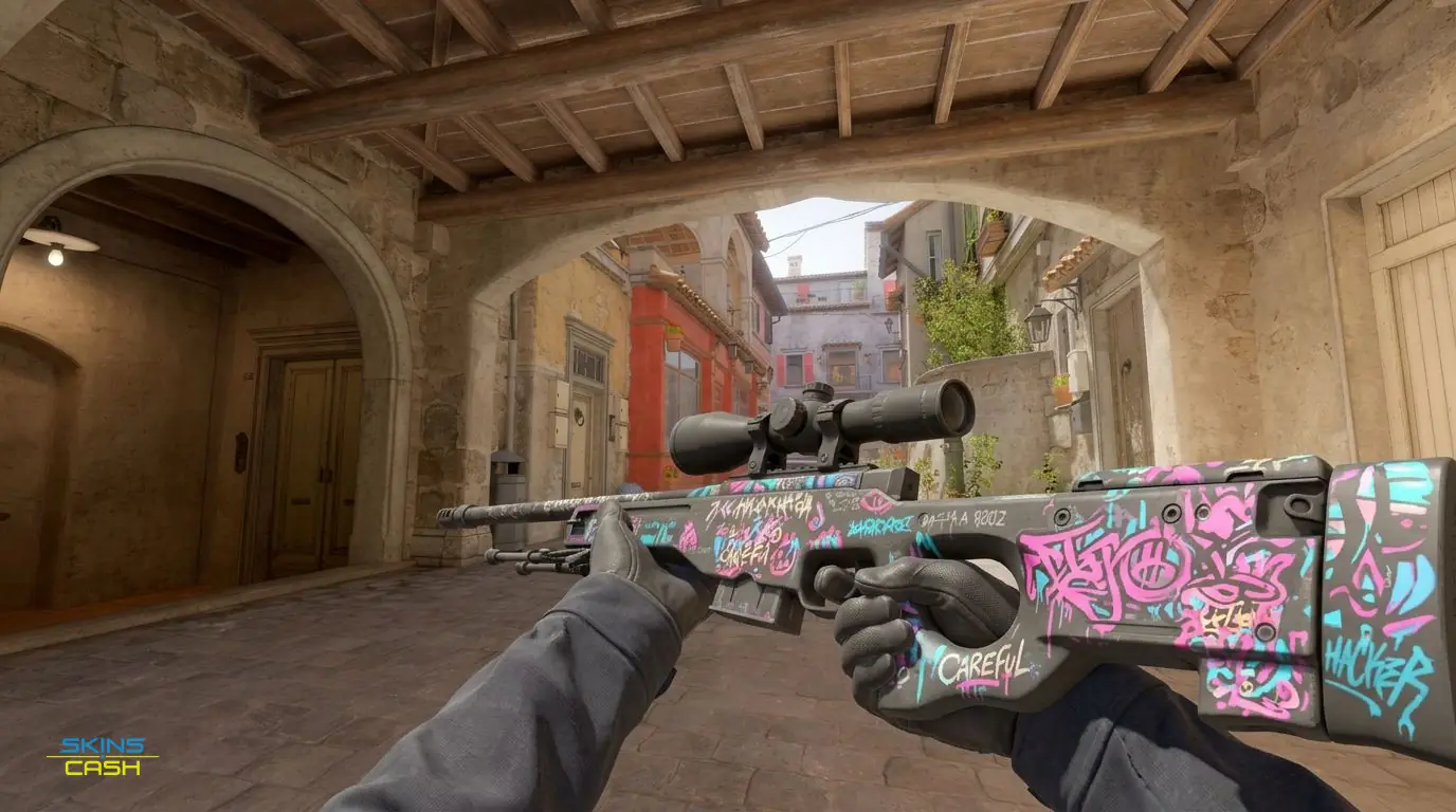 SSG 08 | Fever Dream — In-game inspect