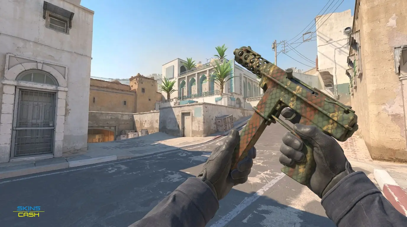 Tec-9 | Army Mesh — In-game inspect