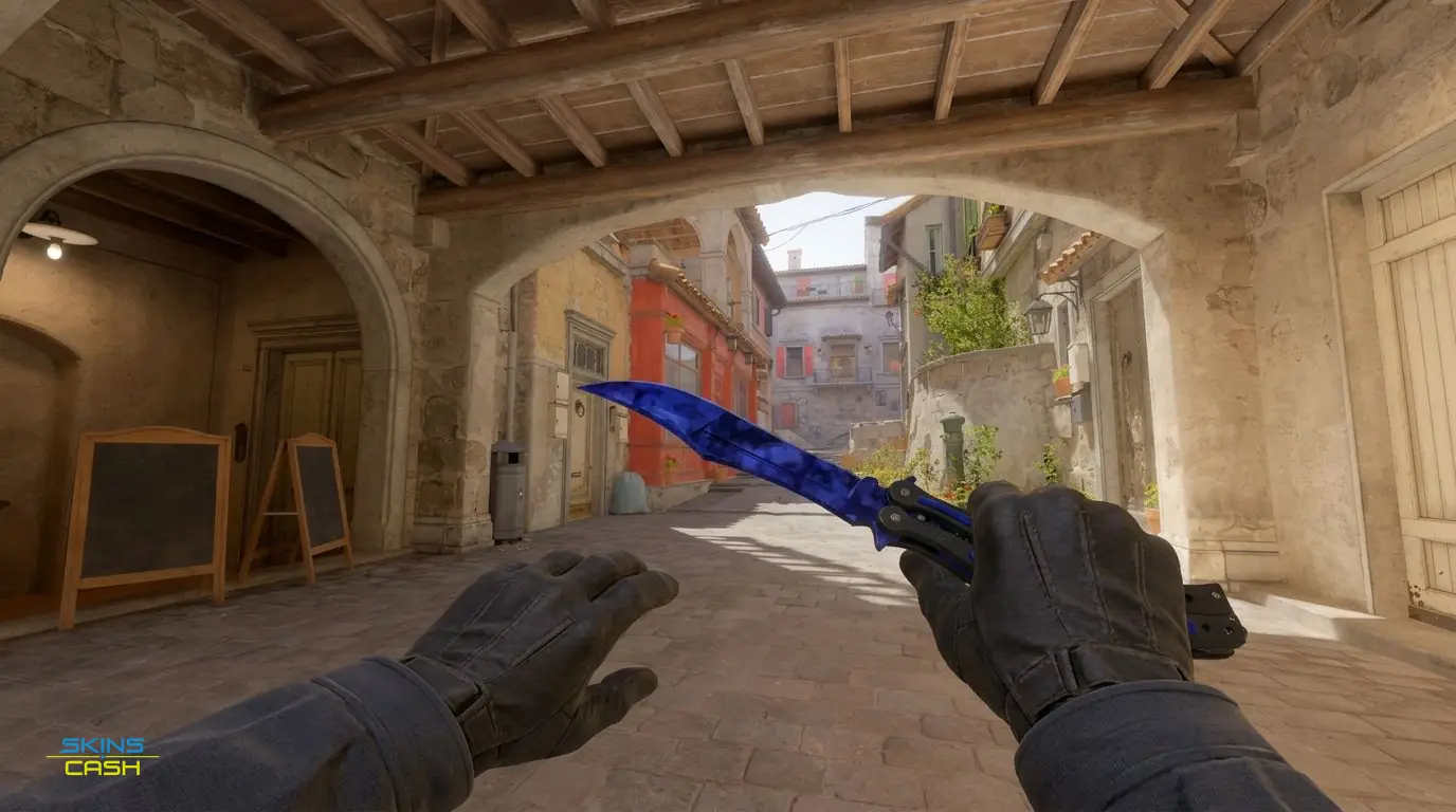 ★ Butterfly Knife | Doppler Phase 4 — In-game inspect