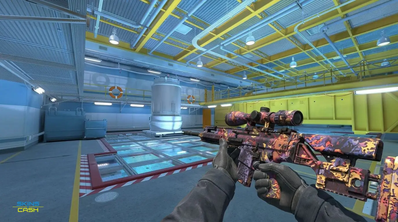 SCAR-20 | Poultrygeist — In-game inspect