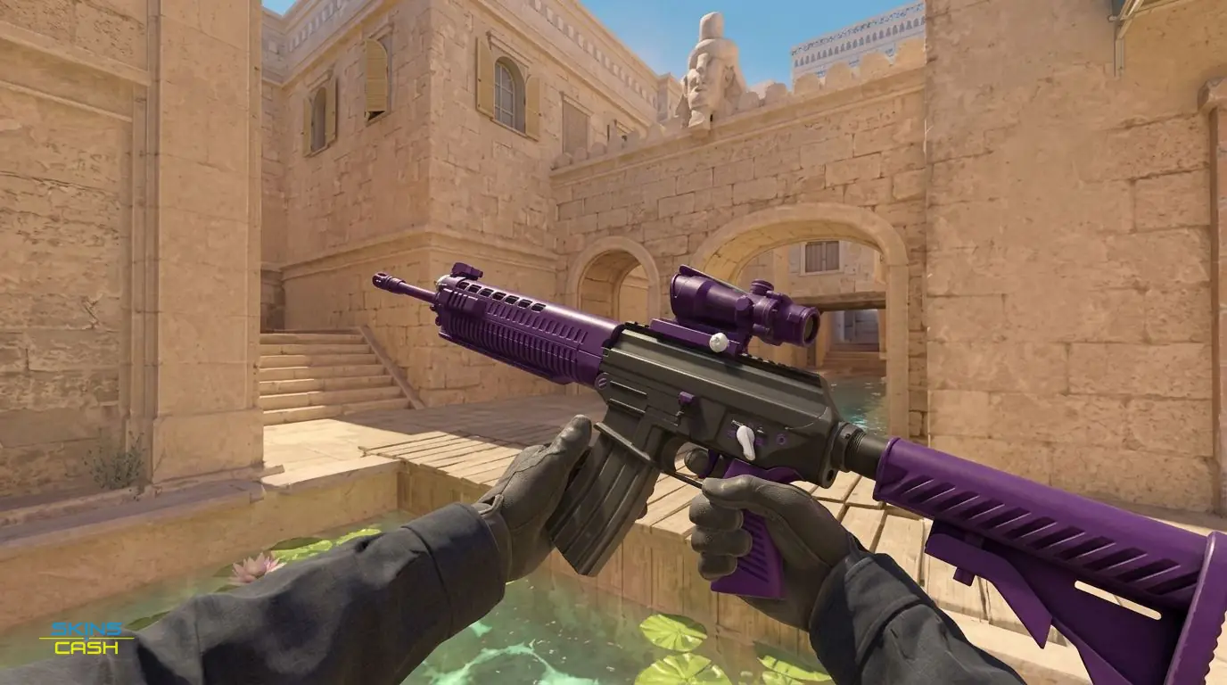 SG 553 | Ultraviolet — In-game inspect