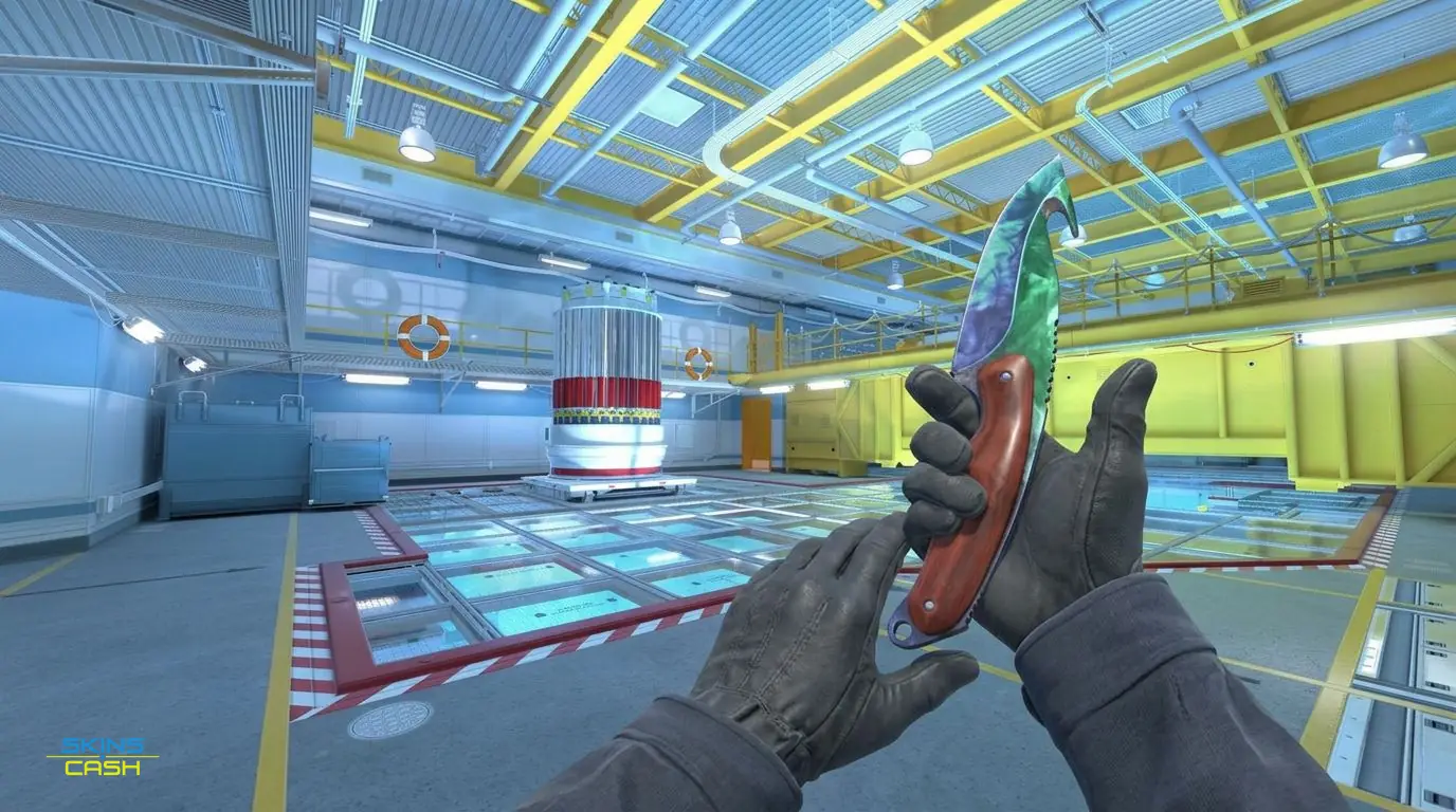 ★ Gut Knife | Gamma Doppler Phase 1 — In-game inspect
