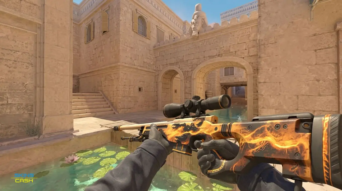 SSG 08 | Death Strike — In-game inspect