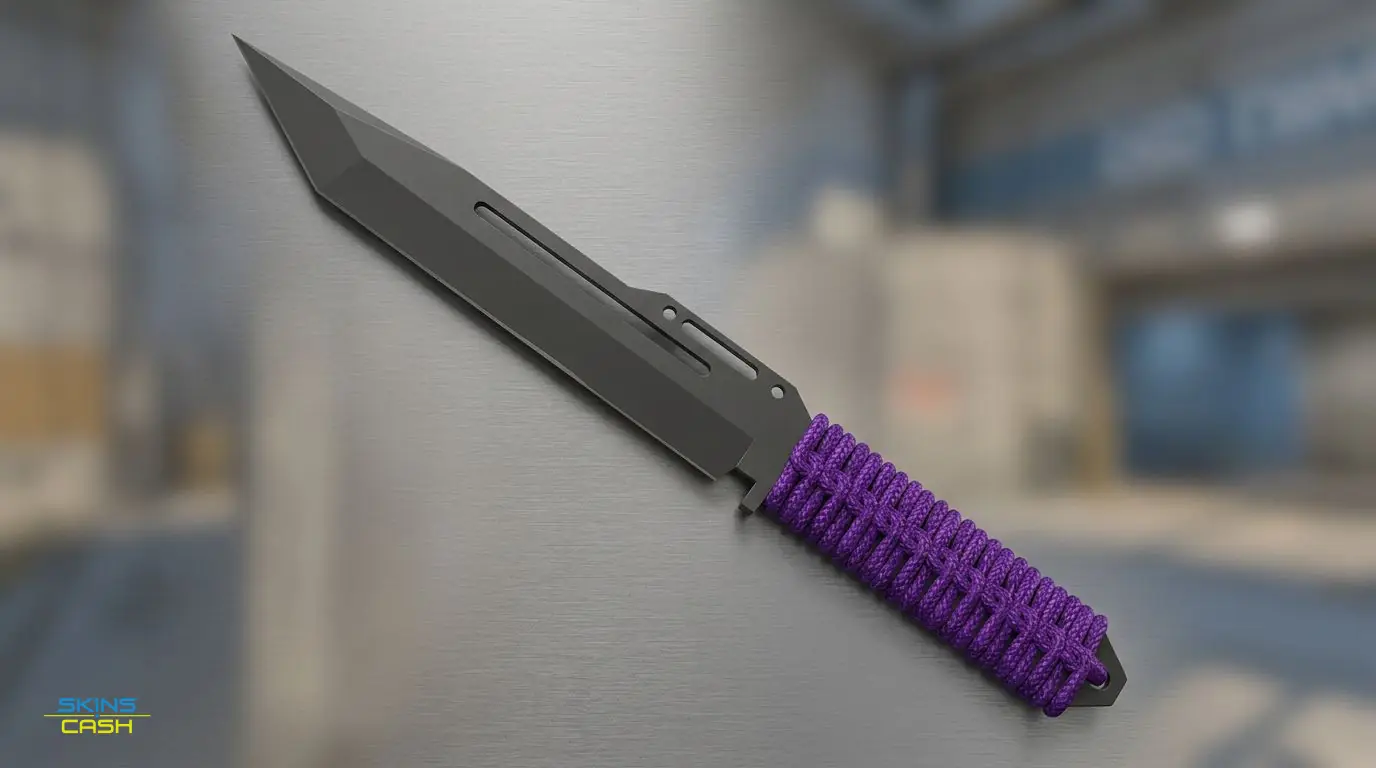 ★ Paracord Knife | Ultraviolet — Product view