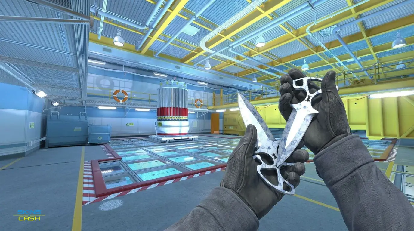 ★ Shadow Daggers | Stained — In-game inspect