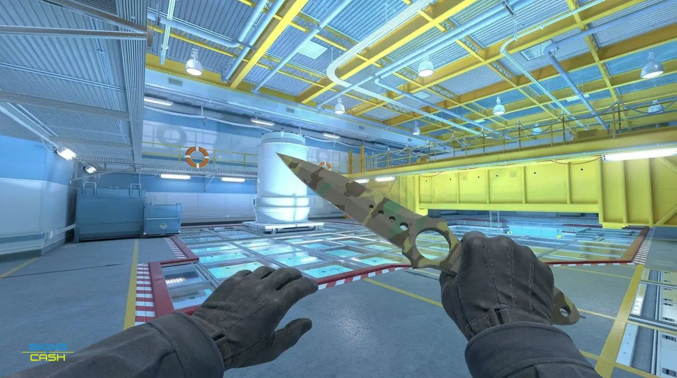 ★ Skeleton Knife | Boreal Forest — In-game inspect