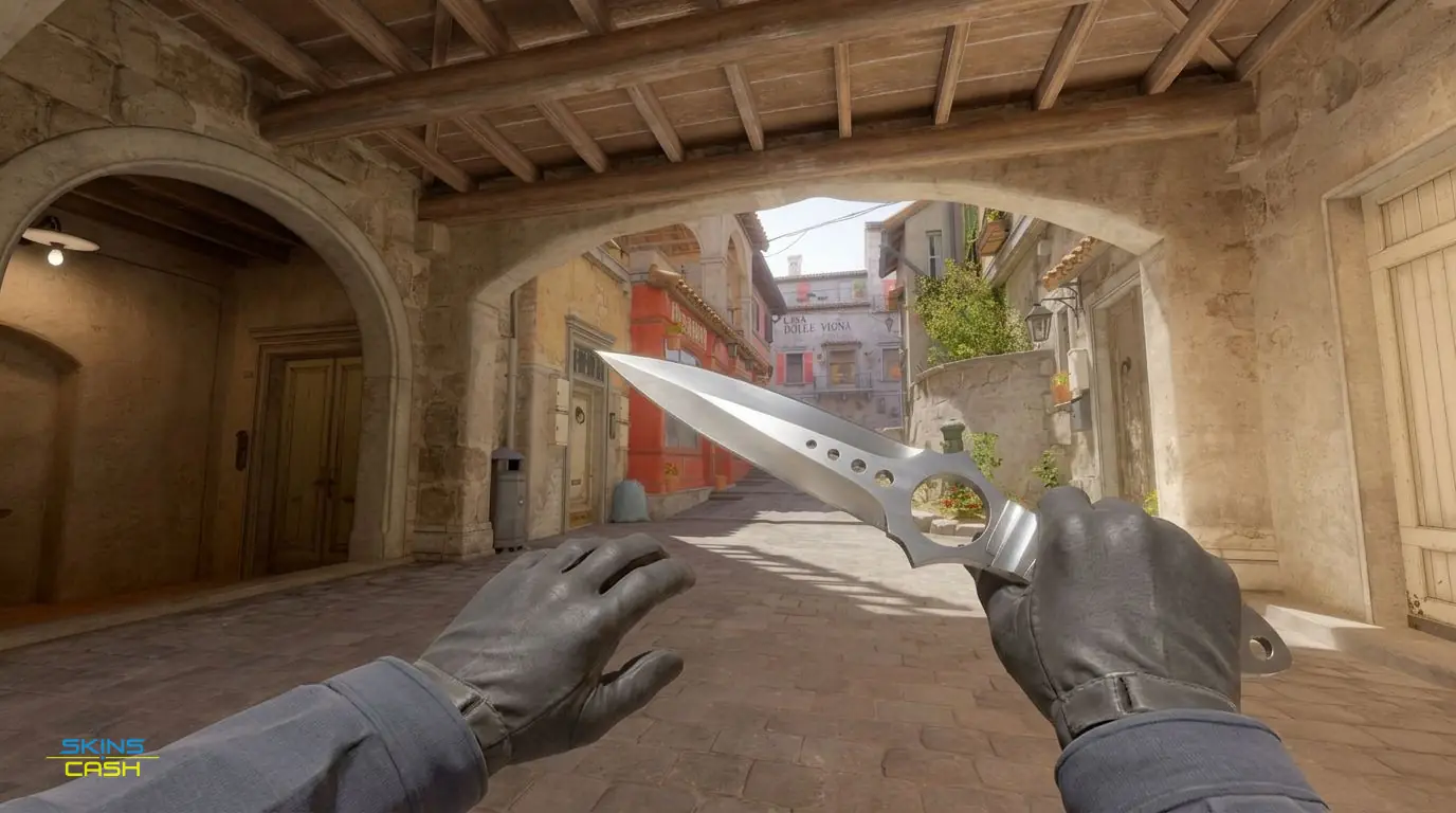 ★ Skeleton Knife | Scorched — In-game inspect