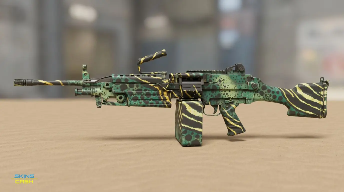 M249 | Emerald Poison Dart — Product view