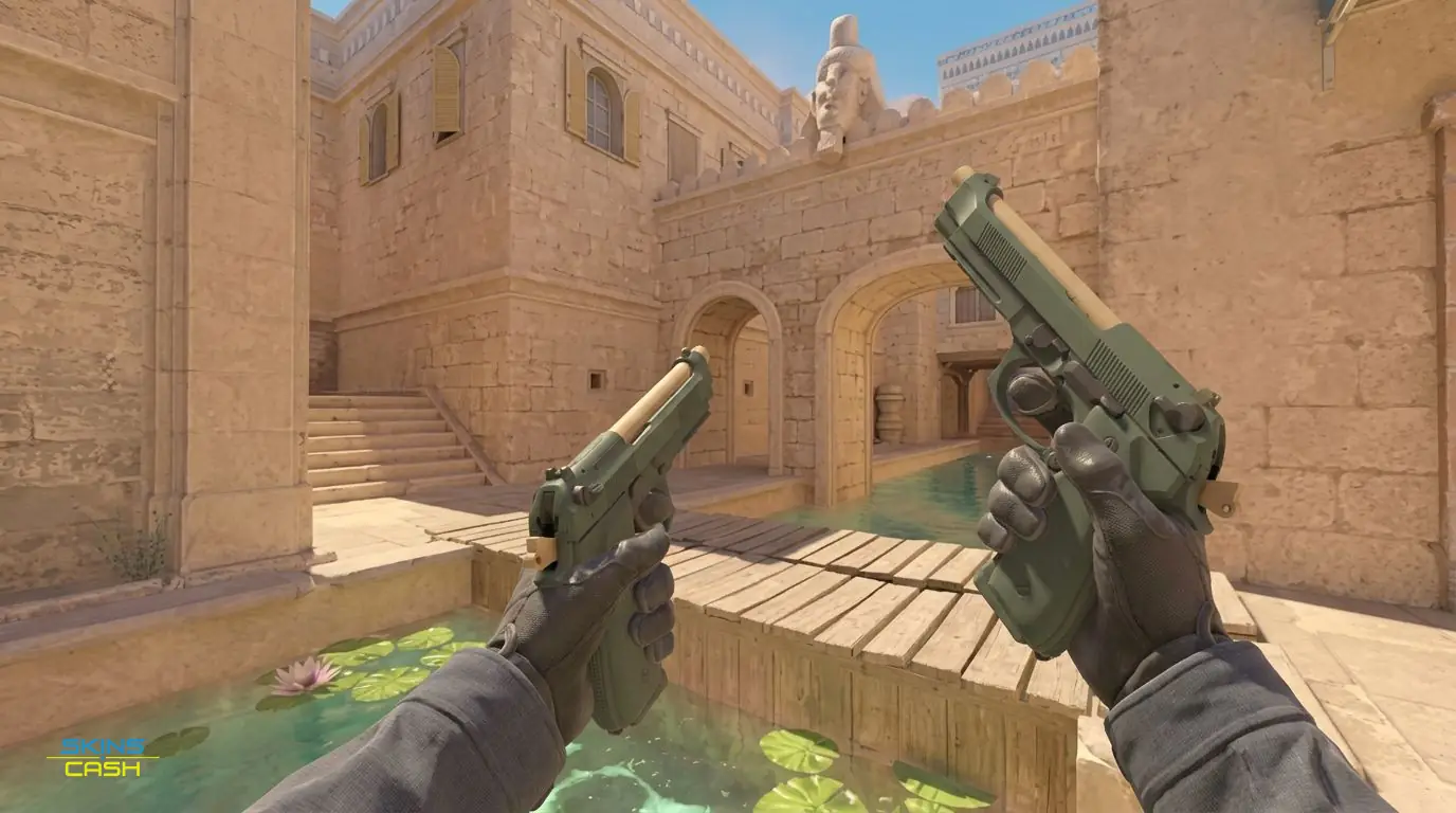 Dual Berettas | Contractor — In-game inspect