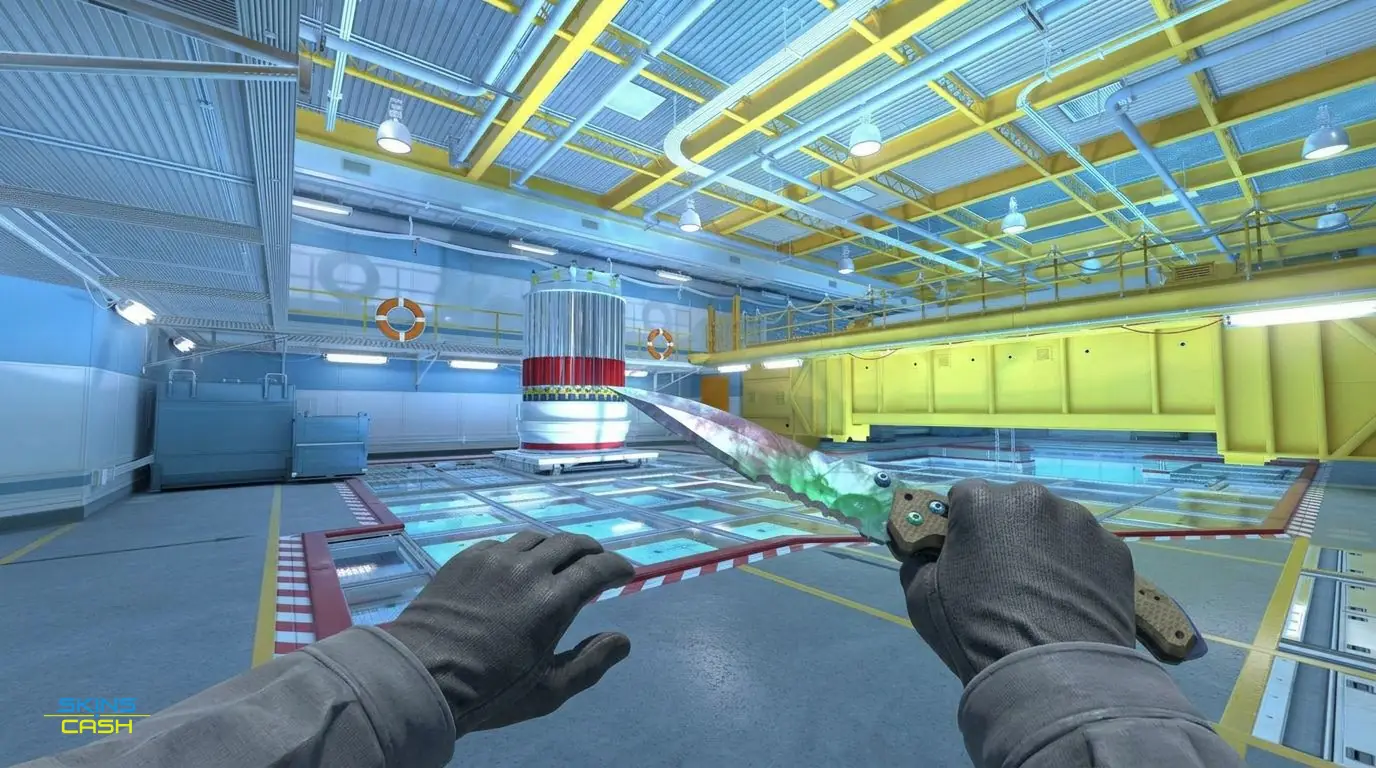 ★ Flip Knife | Gamma Doppler Phase 1 — In-game inspect