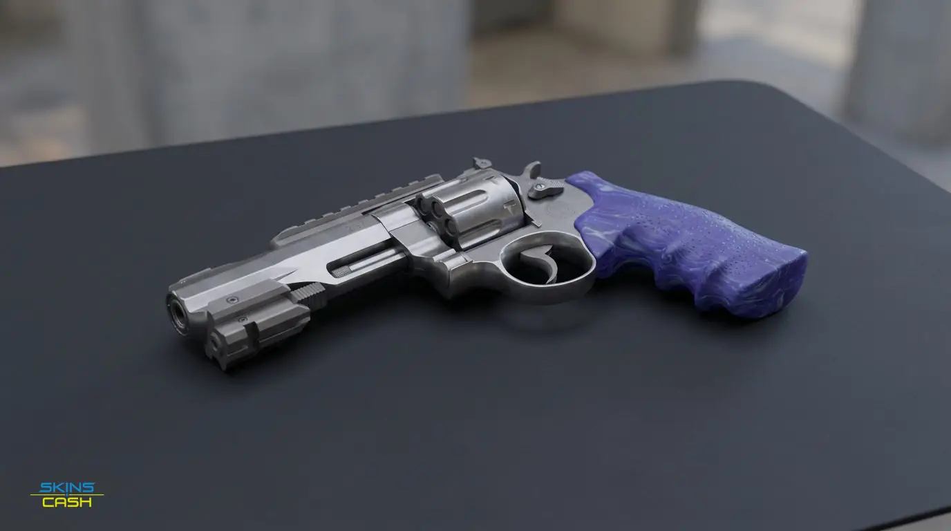R8 Revolver | Cobalt Grip — Product view