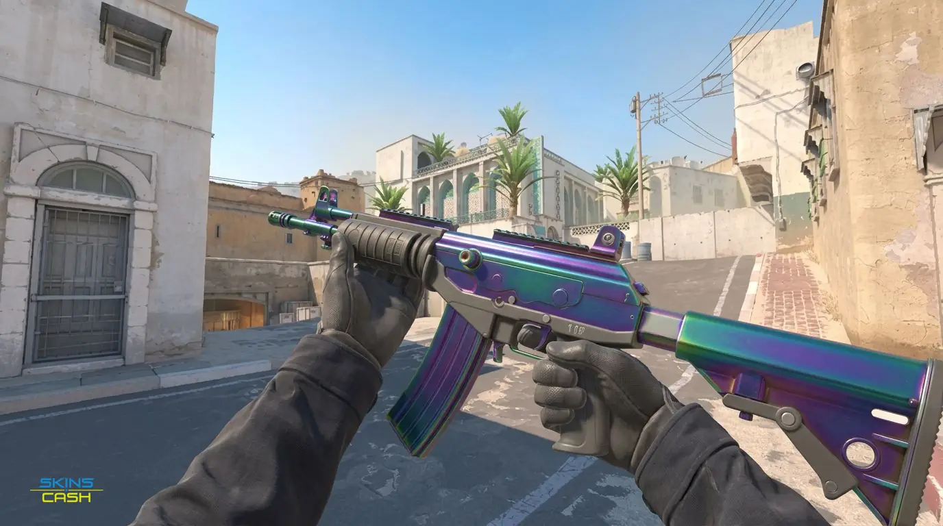 Galil AR | Rainbow Spoon — In-game inspect
