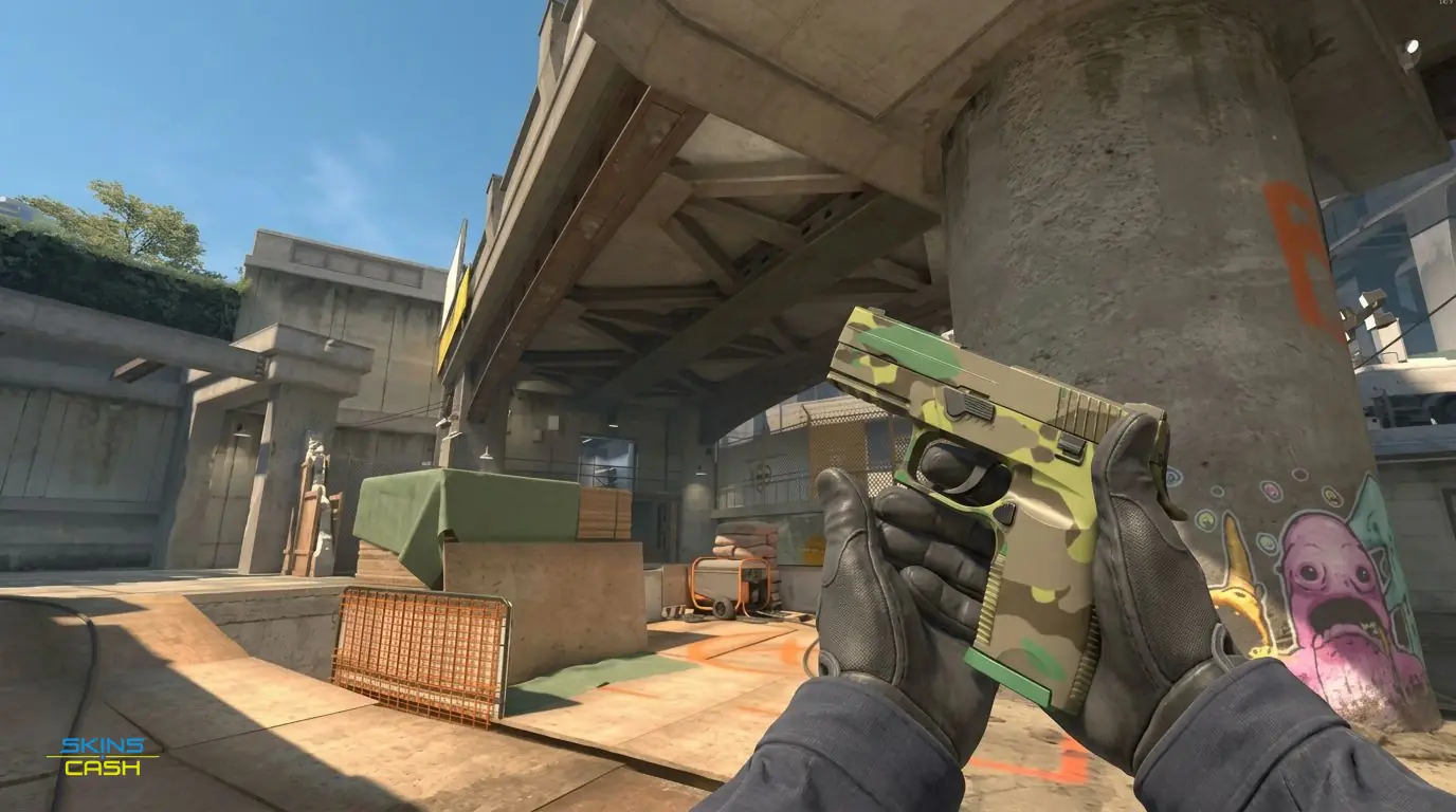 P250 | Boreal Forest — In-game inspect
