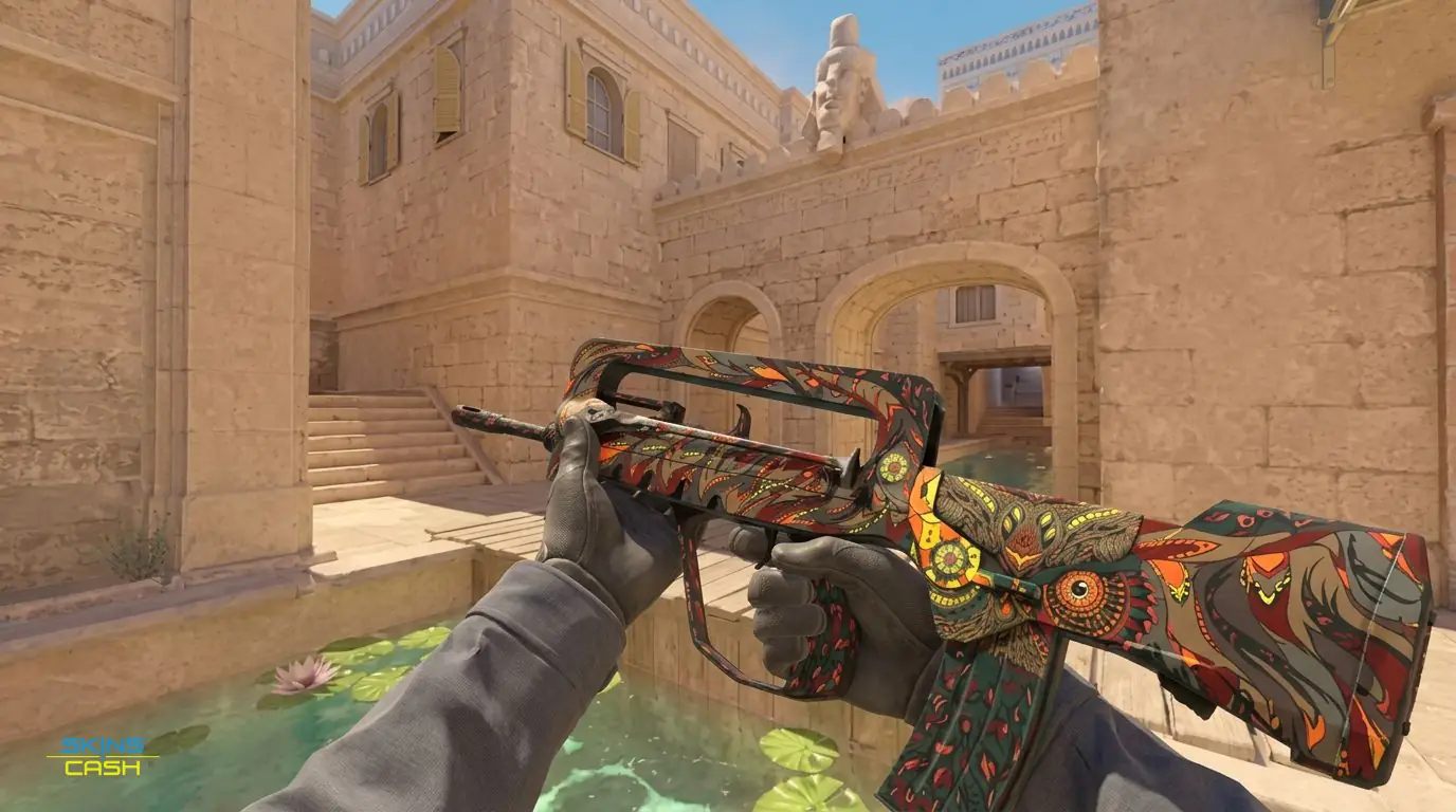 FAMAS | Eye of Athena — In-game inspect