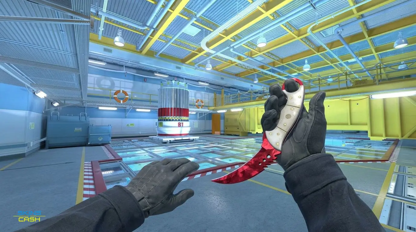 ★ Talon Knife | Doppler Ruby — In-game inspect