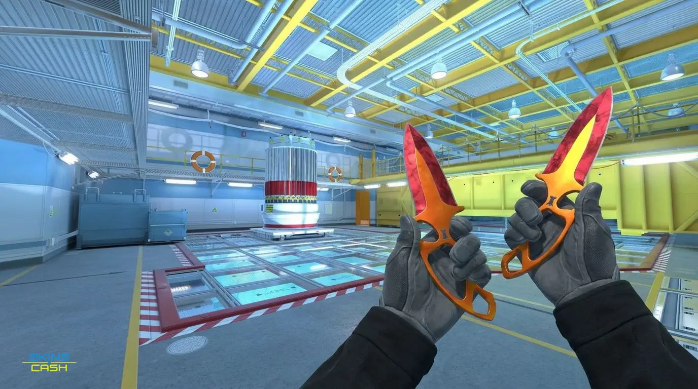 ★ Shadow Daggers | Doppler Ruby — In-game inspect