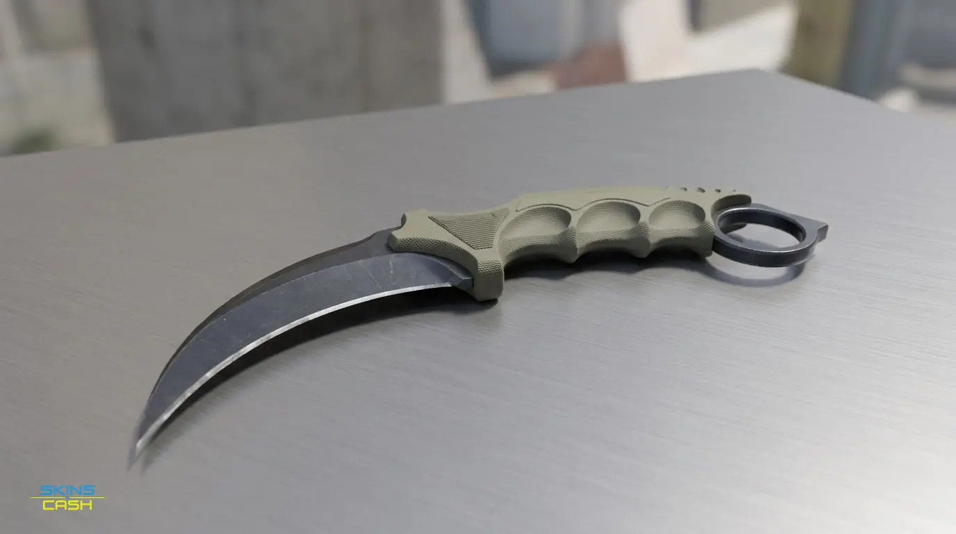 ★ Karambit | Blue Steel — Product view