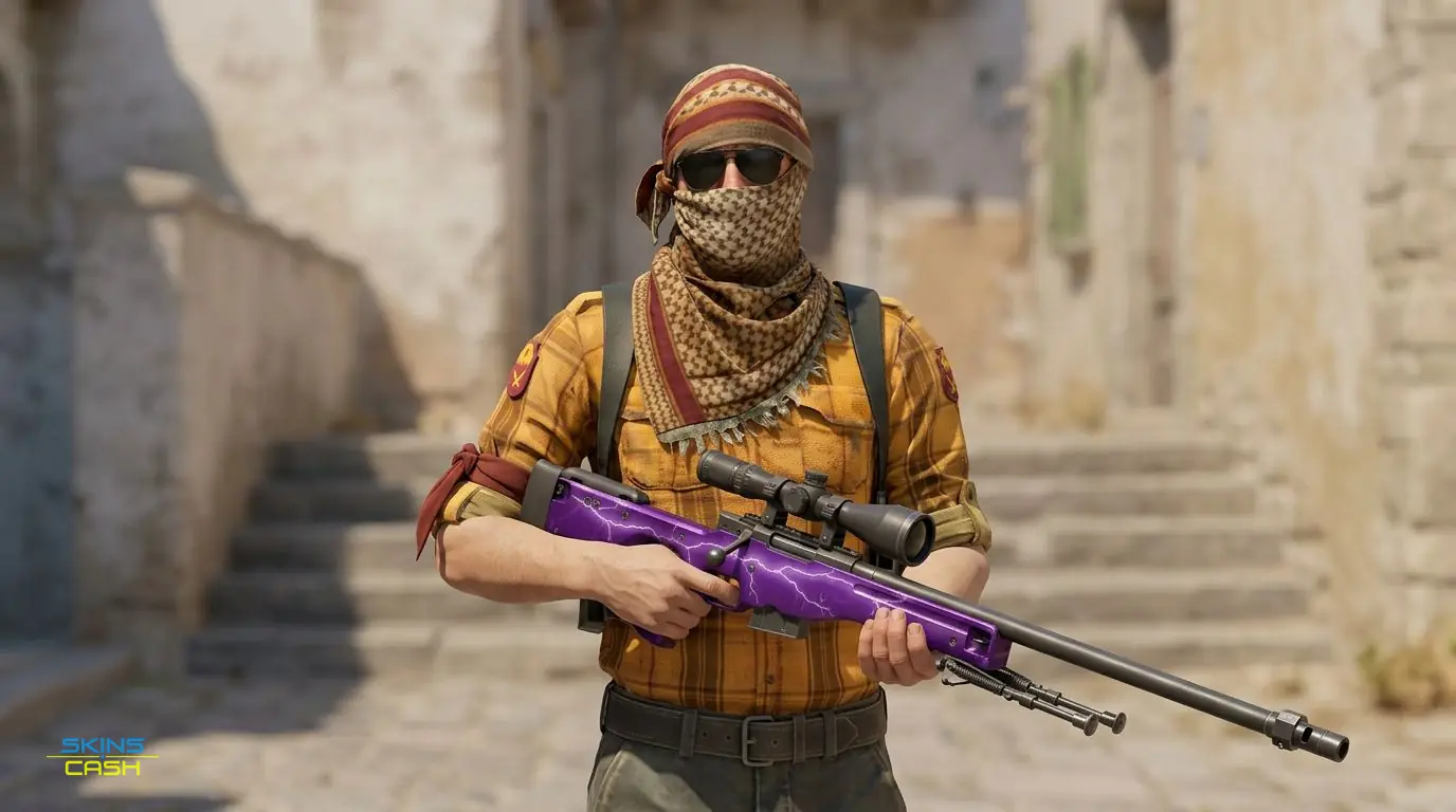 AWP | Lightning Strike — In the field