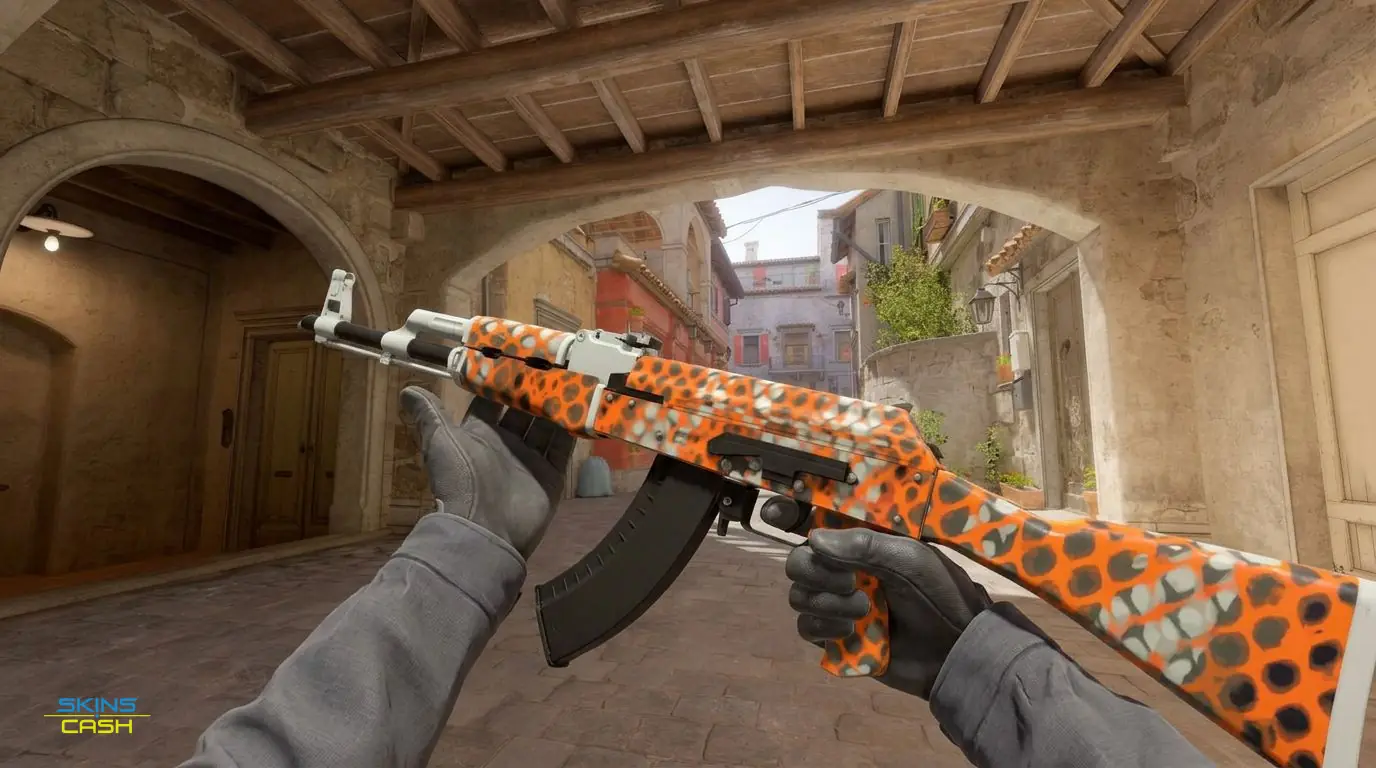 AK-47 | Safety Net — In-game inspect