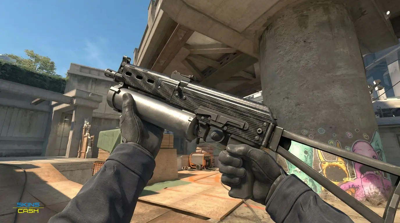 PP-Bizon | Carbon Fiber — In-game inspect