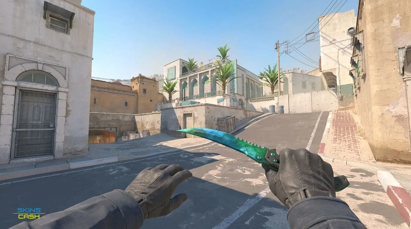 ★ Flip Knife | Gamma Doppler Phase 3 — In-game inspect