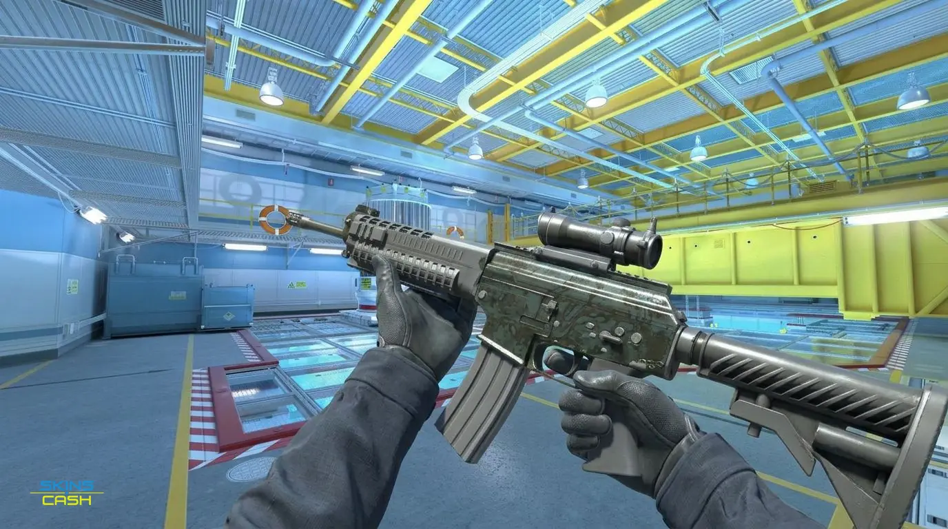 SG 553 | Army Sheen — In-game inspect