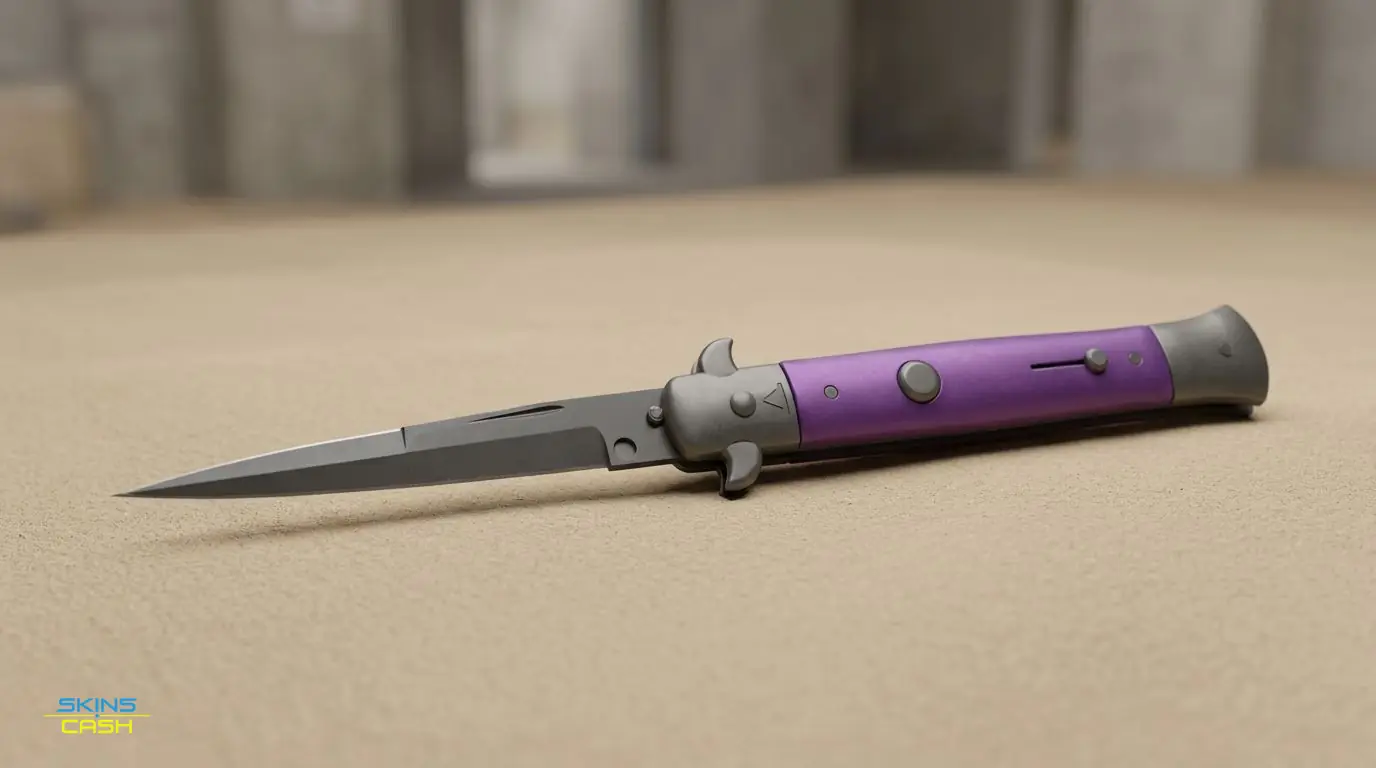 ★ Stiletto Knife | Ultraviolet — Product view