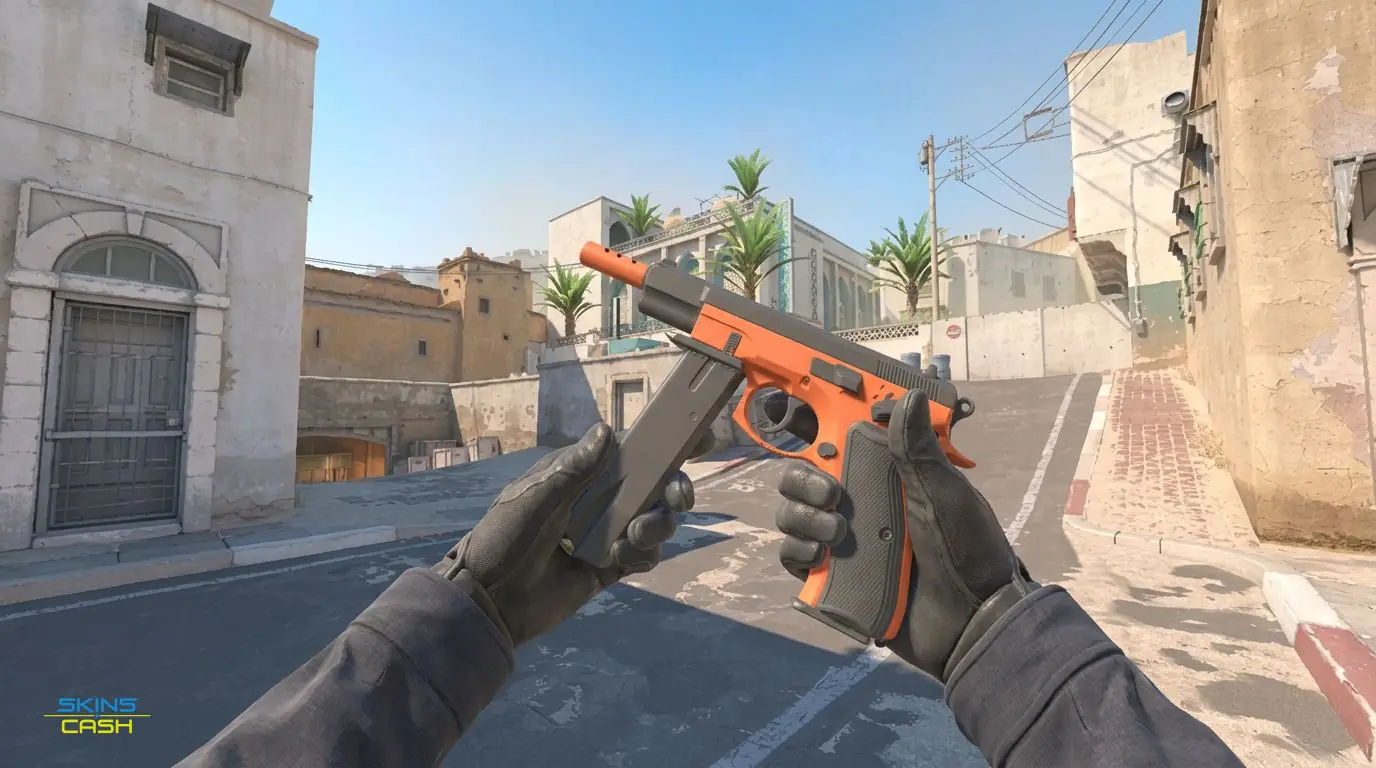 CZ75-Auto | Nitro — In-game inspect