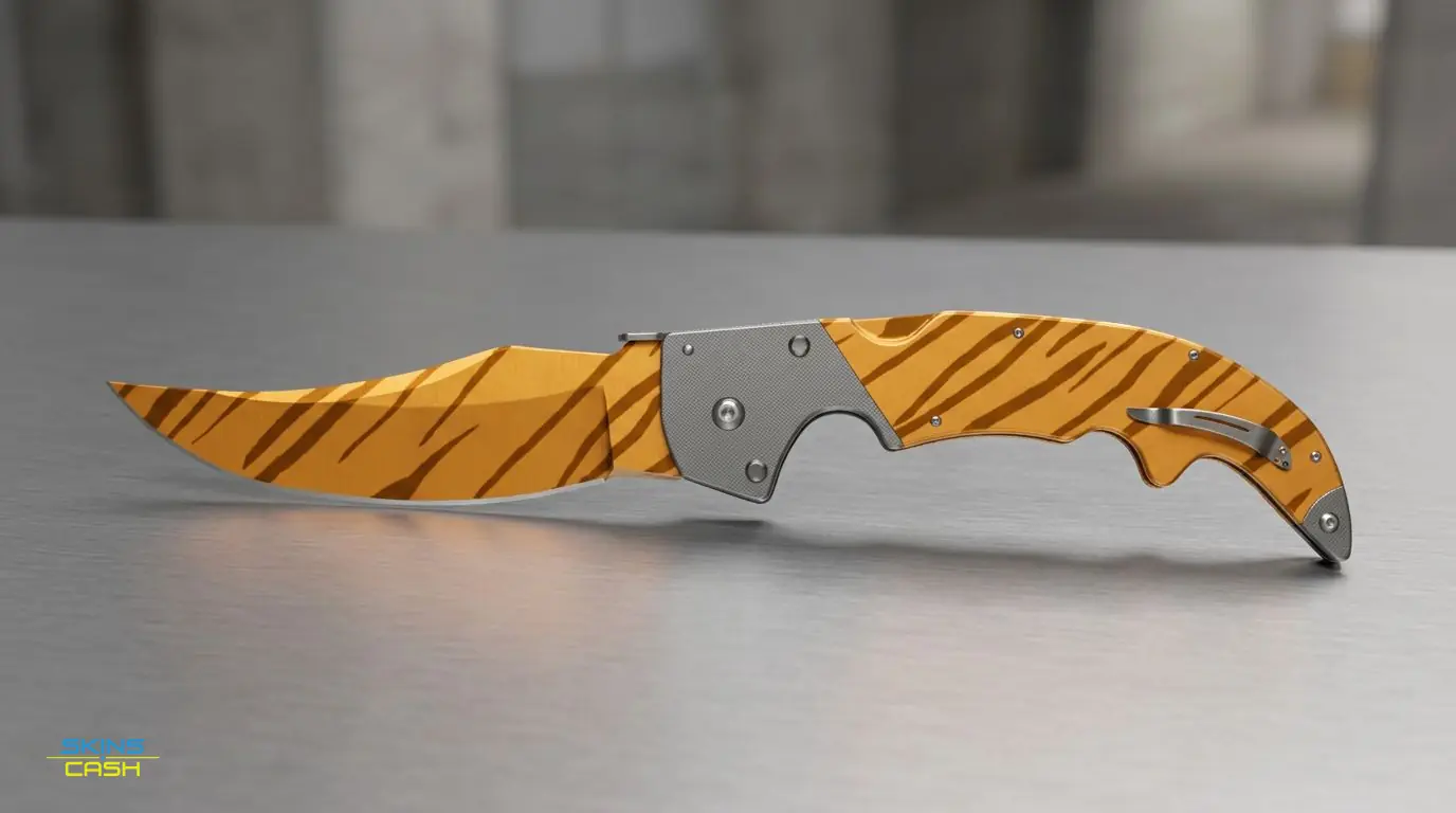 ★ Falchion Knife | Tiger Tooth — Product view